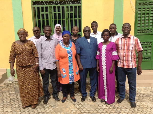 The Burkina Faso ProGREEN team